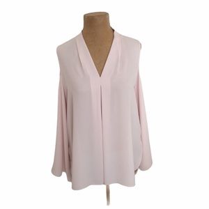 Vince Camuto Cold shoulder blouse Hush Pink Small NWOT